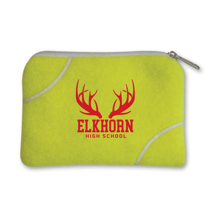 Elkhorn High School Antlers Tennis Coin Purse - Authentic Series