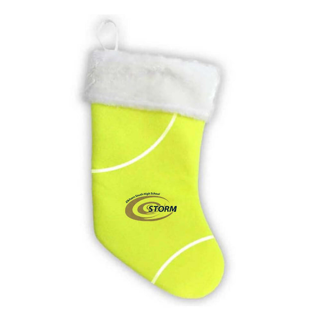 Elkhorn South Storm Tennis Christmas Stocking - Authentic Series