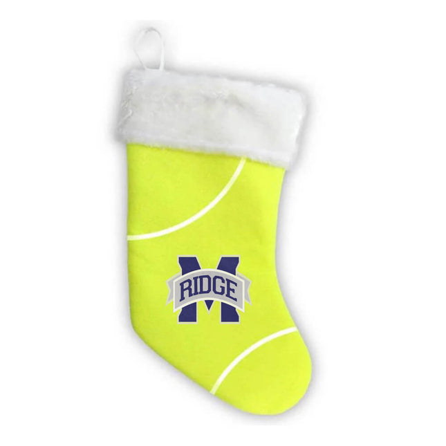 Marriotts Ridge Mustangs Tennis Christmas Stocking - Authentic Series
