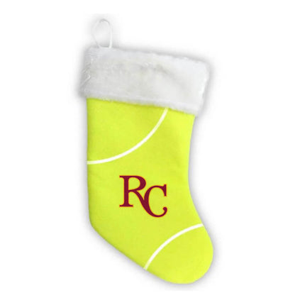 Roncalli Crimson Pride Tennis Christmas Stocking - Authentic Series