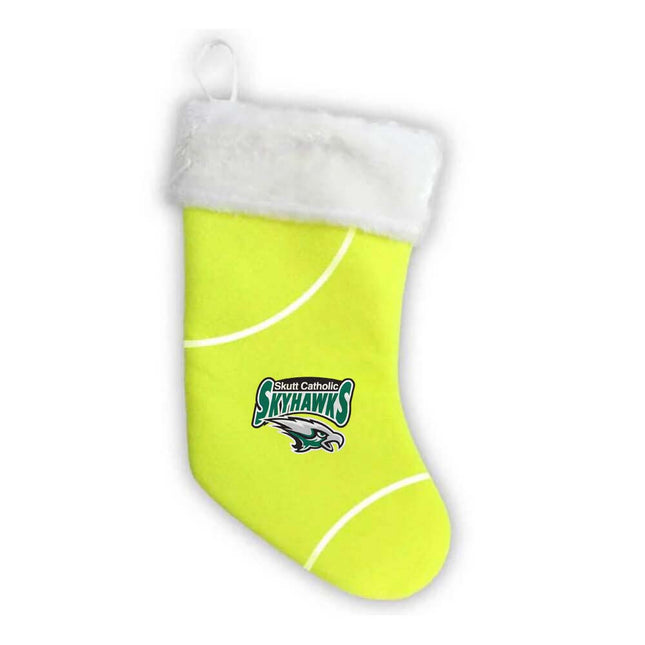 Skutt Catholic SkyHawks Tennis Christmas Stocking - Authentic Series