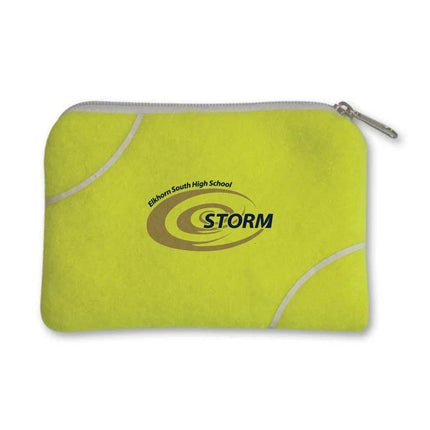 Elkhorn South Storm Tennis Coin Purse - Authentic Series