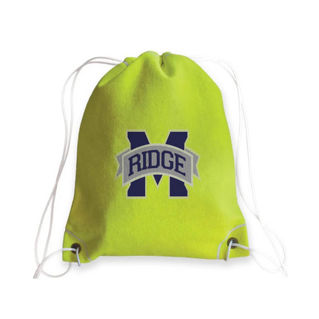 Marriotts Ridge Mustangs Tennis Drawstring Bag - Authentic Series