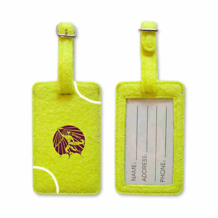 Blackwell Maroons Tennis Luggage Tag - Authentic Series