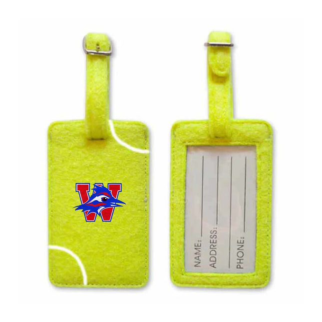 Westlake Chaparrals Tennis Luggage Tag - Authentic Series