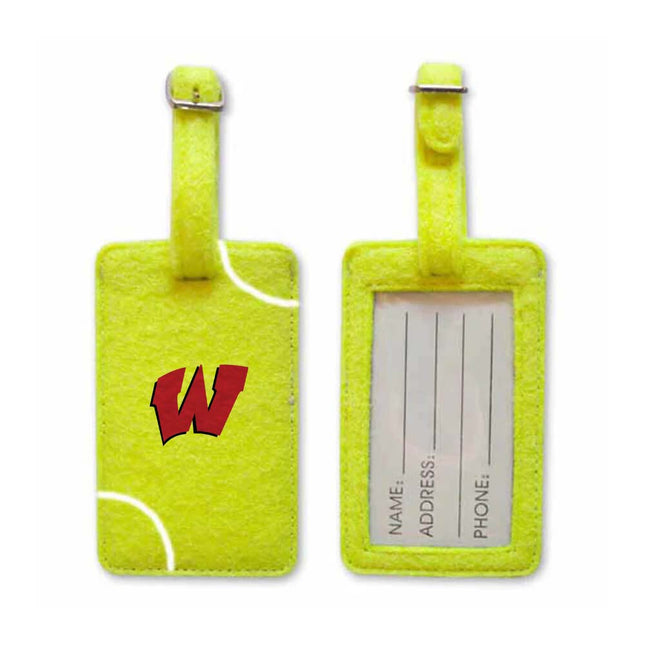 Westside High School Warriors Tennis Luggage Tag - Authentic Series