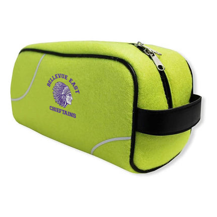 Bellevue East Chieftains Tennis Toiletry and Cosmetics Bag - Authentic Series