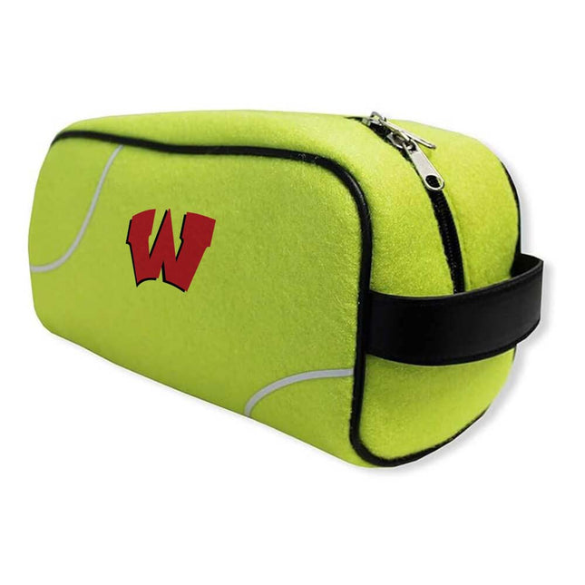 Westside High School Warriors Tennis Toiletry and Cosmetics Bag - Authentic Series