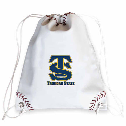 Trinidad State College Trojans Baseball Drawstring Bag - Authentic Series