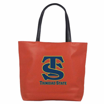 Trinidad State College Trojans Basketball Tote Handbag - Authentic Series