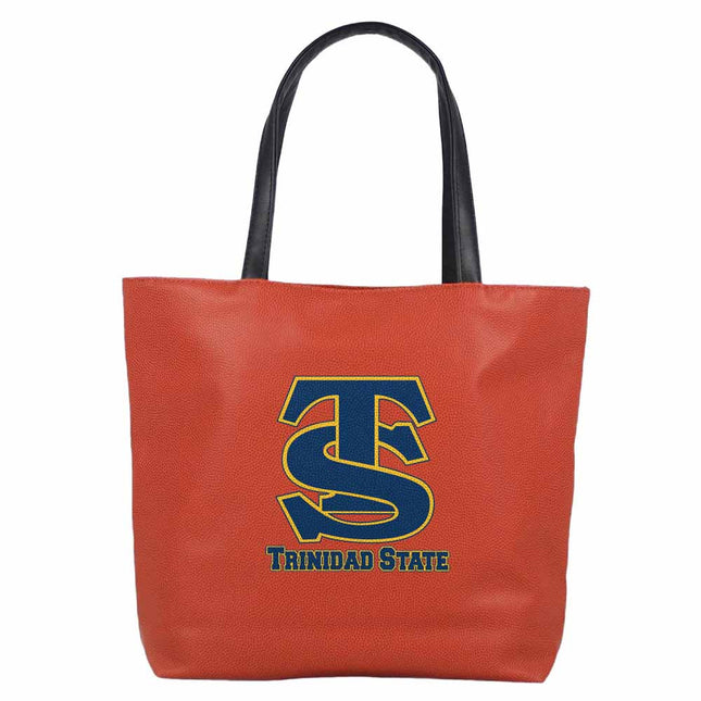 Trinidad State College Trojans Basketball Tote Handbag - Authentic Series