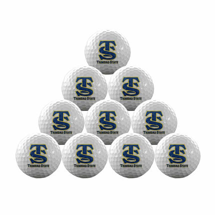 Trinidad State College Trojans Golf One Dozen Golf Balls - Authentic Series
