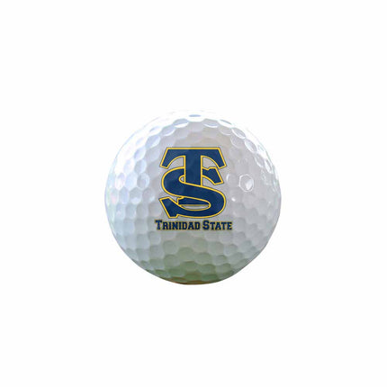 Trinidad State College Trojans Golf Sleeve of 3 Golf Balls - Authentic Series