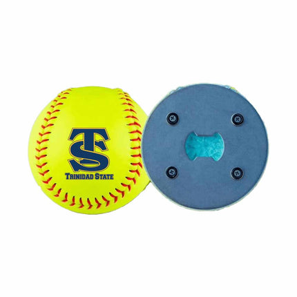 Trinidad State College Trojans Softball Bottle Opener - Authentic Series