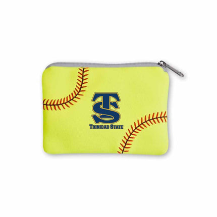 Trinidad State College Trojans Softball Tee / Ball Marker / Coin Pouch - Authentic Series