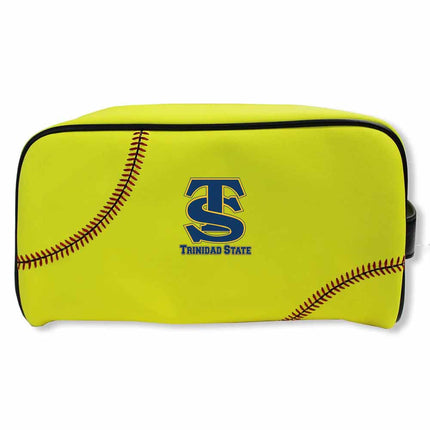 Trinidad State College Trojans Softball Toiletry and Cosmetics Bag - Authentic Series
