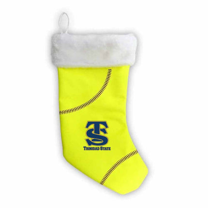 Trinidad State College Trojans Softball Christmas Stocking - Authentic Series
