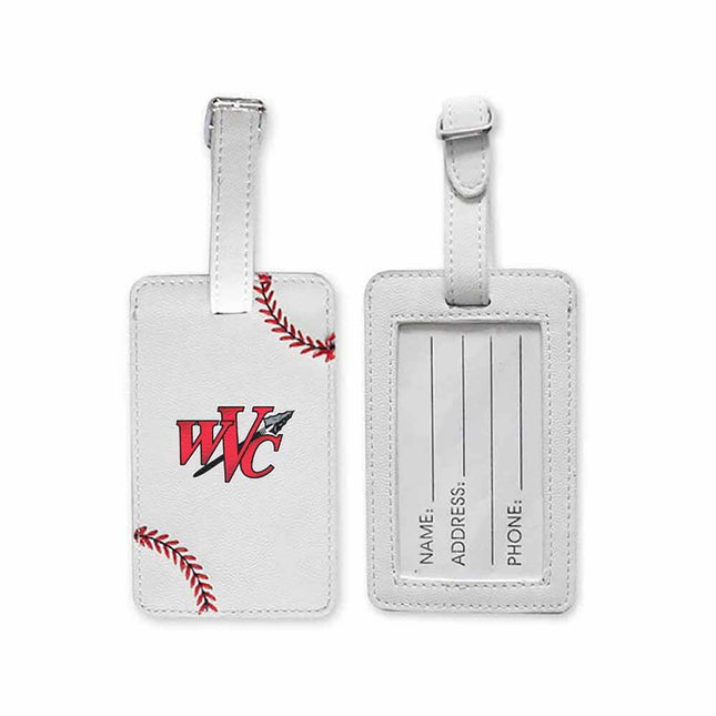 Wabash Valley College Warriors Baseball Luggage Tag - Authentic Series