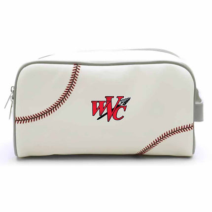 Wabash Valley College Warriors Baseball Toiletry and Cosmetics Bag - Authentic Series