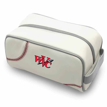 Wabash Valley College Warriors Baseball Toiletry and Cosmetics Bag - Authentic Series