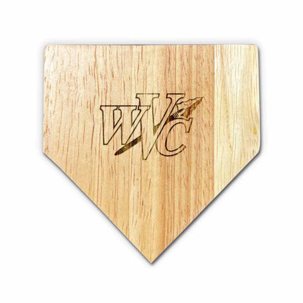 Wabash Valley College Warriors Baseball Home Plate Coasters “Laser Etched”