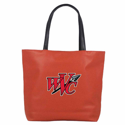 Wabash Valley College Warriors Basketball Tote Handbag - Authentic Series