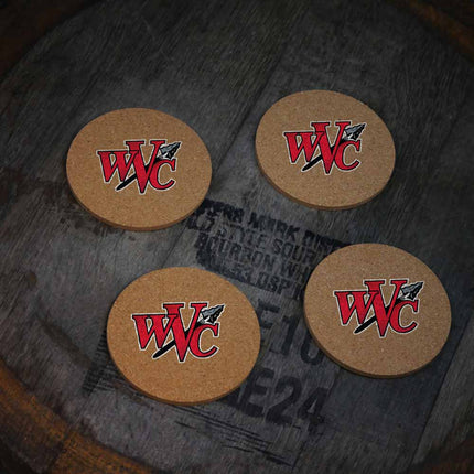 Wabash Valley College Warriors Cork Coasters