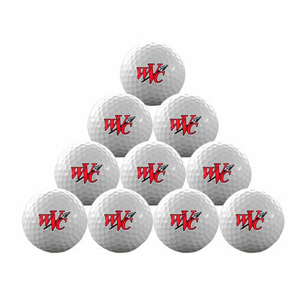 Wabash Valley College Warriors Golf One Dozen Golf Balls - Authentic Series