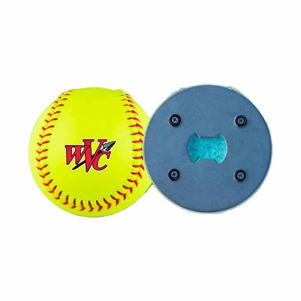 Wabash Valley College Warriors Softball Bottle Opener - Authentic Series