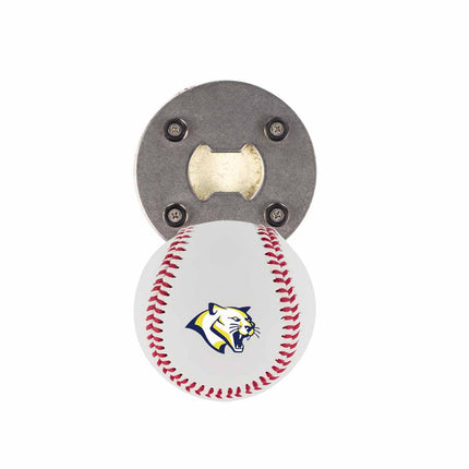 Western Nebraska Community College Cougars Baseball Bottle Opener - Authentic Series
