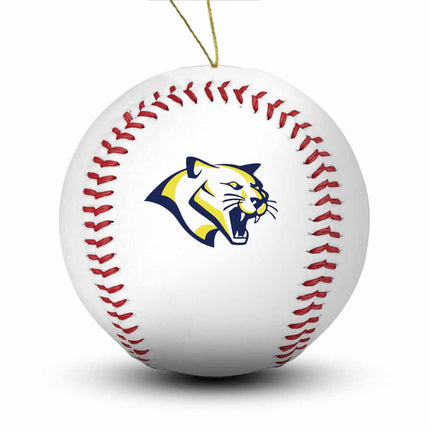 Western Nebraska Community College Cougars Baseball Ornament - Authentic Series