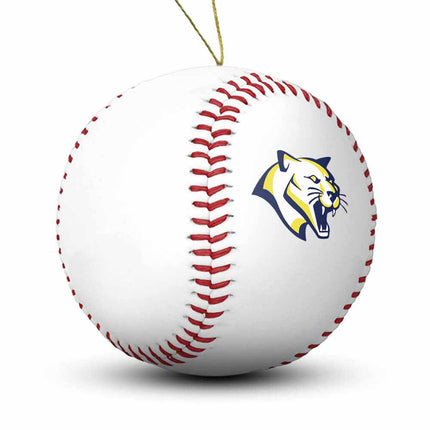 Western Nebraska Community College Cougars Baseball Ornament - Authentic Series