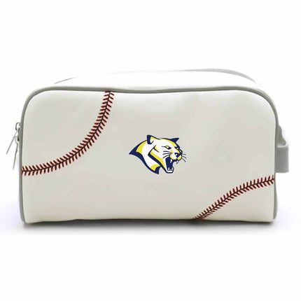 Western Nebraska Community College Cougars Baseball Toiletry and Cosmetics Bag - Authentic Series