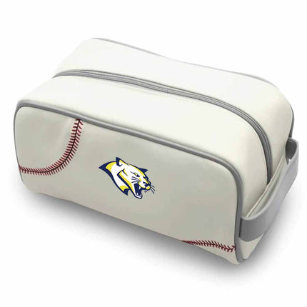 Western Nebraska Community College Cougars Baseball Toiletry and Cosmetics Bag - Authentic Series