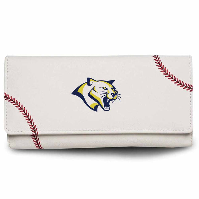 Western Nebraska Community College Cougars Baseball Women's Wallet - Authentic Series