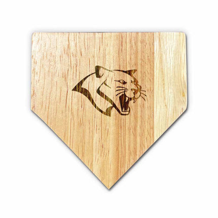 Western Nebraska Community College Cougars Baseball Home Plate Coasters “Laser Etched”