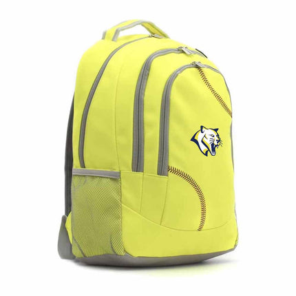 Western Nebraska Community College Cougars Softball Backpack - Authentic Series