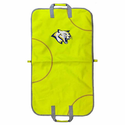Western Nebraska Community College Cougars Softball Garment Bag - Authentic Series