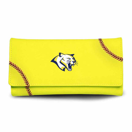 Western Nebraska Community College Cougars Softball Women's Wallet - Authentic Series