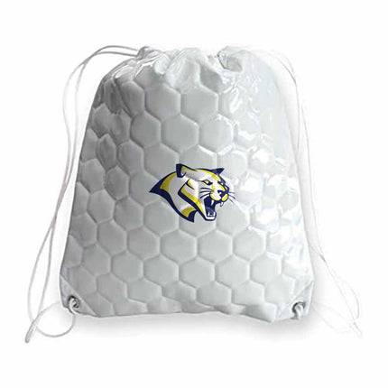 Western Nebraska Community College Cougars Soccer Drawstring Bag - Authentic Series