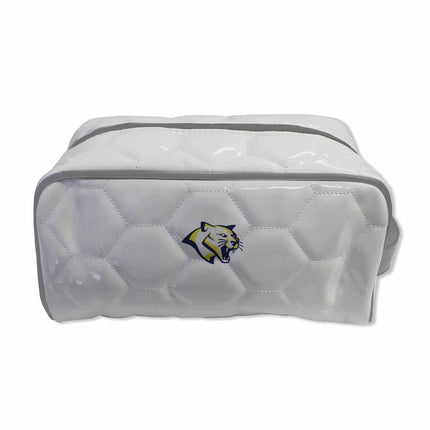 Western Nebraska Community College Cougars Soccer Toiletry and Cosmetics Bag - Authentic Series