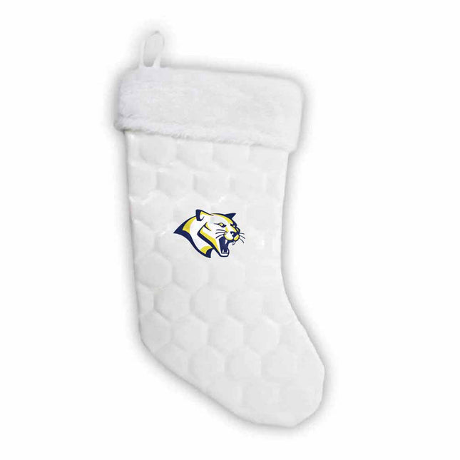 Western Nebraska Community College Cougars Soccer Christmas Stocking - Authentic Series
