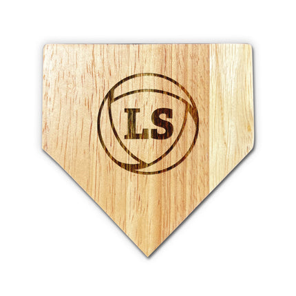 La Salle Insurance Wood Home Plate Coasters “Laser Etched”