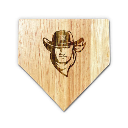 Northeastern Plainsmen Wood Home Plate Coasters “Laser Etched”