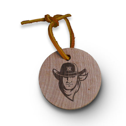 Northeastern Plainsmen Wood Slice Ornament “Laser Etched” - Authentic Series
