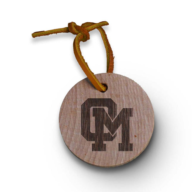 Oakland Mills Scorpions Wood Slice Ornament “Laser Etched” - Authentic Series
