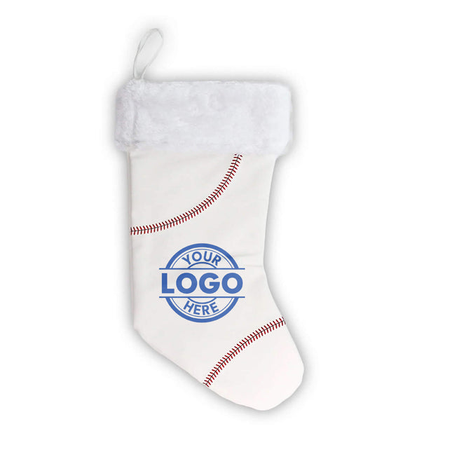 Custom Design Baseball Christmas Stocking - Authentic Series