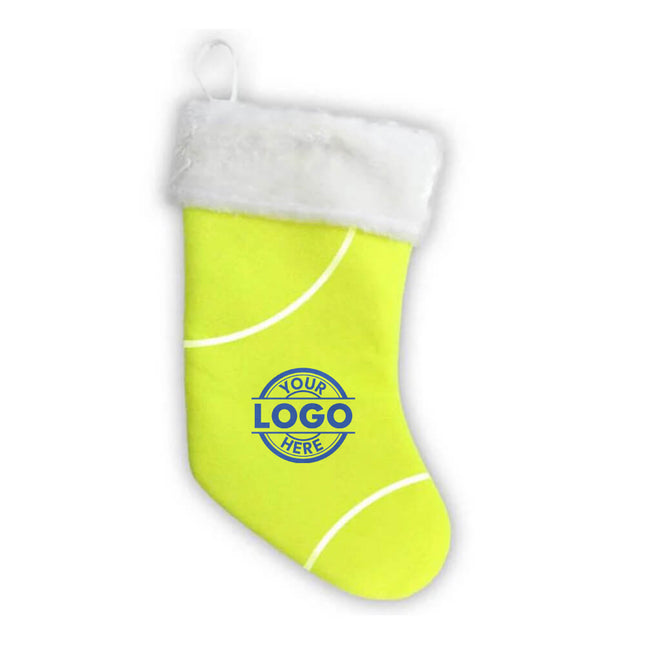 Custom Design Tennis Christmas Stocking - Authentic Series