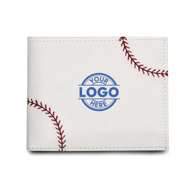 Custom Design Baseball Men's Wallet - Authentic Series