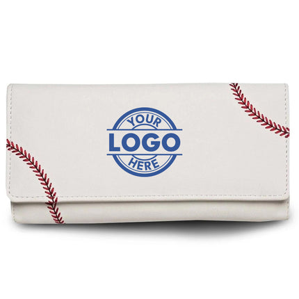 Custom Design Baseball Women's Wallet - Authentic Series